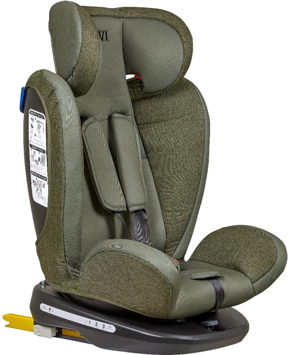 Novi Baby® - Autostoel - Goliath Pro - Isofix - 360° Draaibaar - Groen - Groep 0-1-2-3 - 0-36 Kg 9 Novi Baby® - Autostoel - Goliath Pro - Isofix - 360° Draaibaar - Groen - Groep 0-1-2-3 - 0-36 Kg - Afbeelding 9