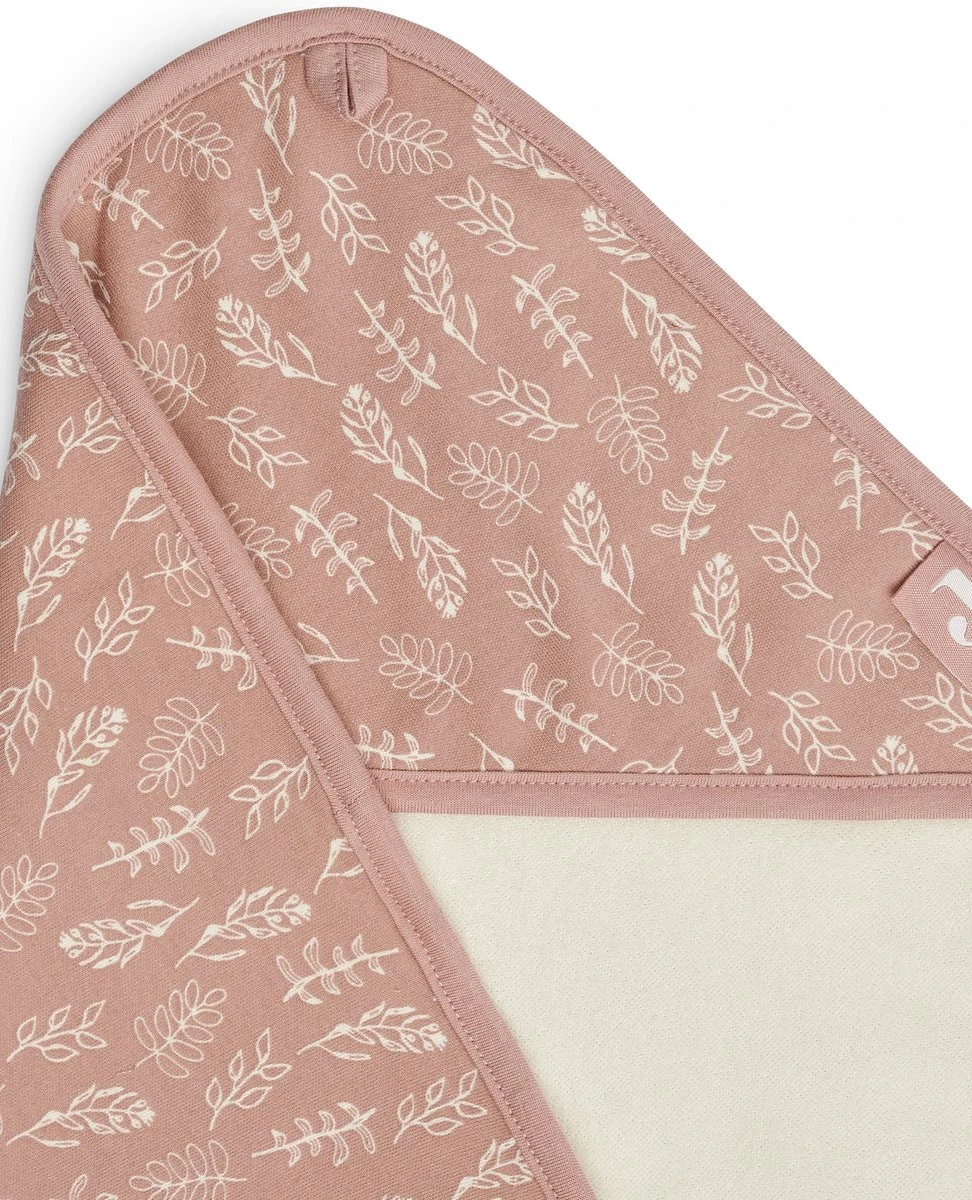 Jollein Badcape Meadow 75x75cm - Rosewood 8 Jollein Badcape Meadow 75x75cm - Rosewood - Afbeelding 8