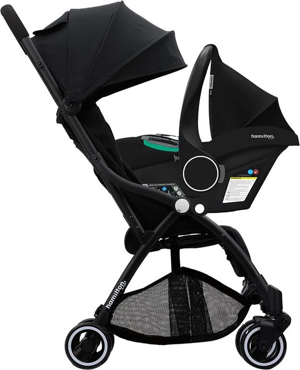 Hamilton By Yoop S1 Plus Buggy Met Monteerbare Zeno Plus Draagwieg - Nieuw En Hoger 2023 Model - Premium Budget Stroller Met One Hand Folding Technologie – Zwart - Licht, Verstelbaar, Wendbaar En Geschikt Van 0 Maanden Tot 4 Jaar – Inclusief Adapter 1 Hamilton By Yoop S1 Plus Buggy Met Monteerbare Zeno Plus Draagwieg - Nieuw En Hoger 2023 Model - Premium Budget Stroller Met One Hand Folding Technologie – Zwart - Licht, Verstelbaar, Wendbaar En Geschikt Van 0 Maanden Tot 4 Jaar – Inclusief Adapter