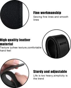 BOTC Kinderwagen Tassenhaakjes - Leer - Haakjes Voor Tassen - Set Van 2 - Leather - Extra Stevig - Buggy Haakjes - Zwart -Aanbiedingen BIBS Winkel 975x1200 8