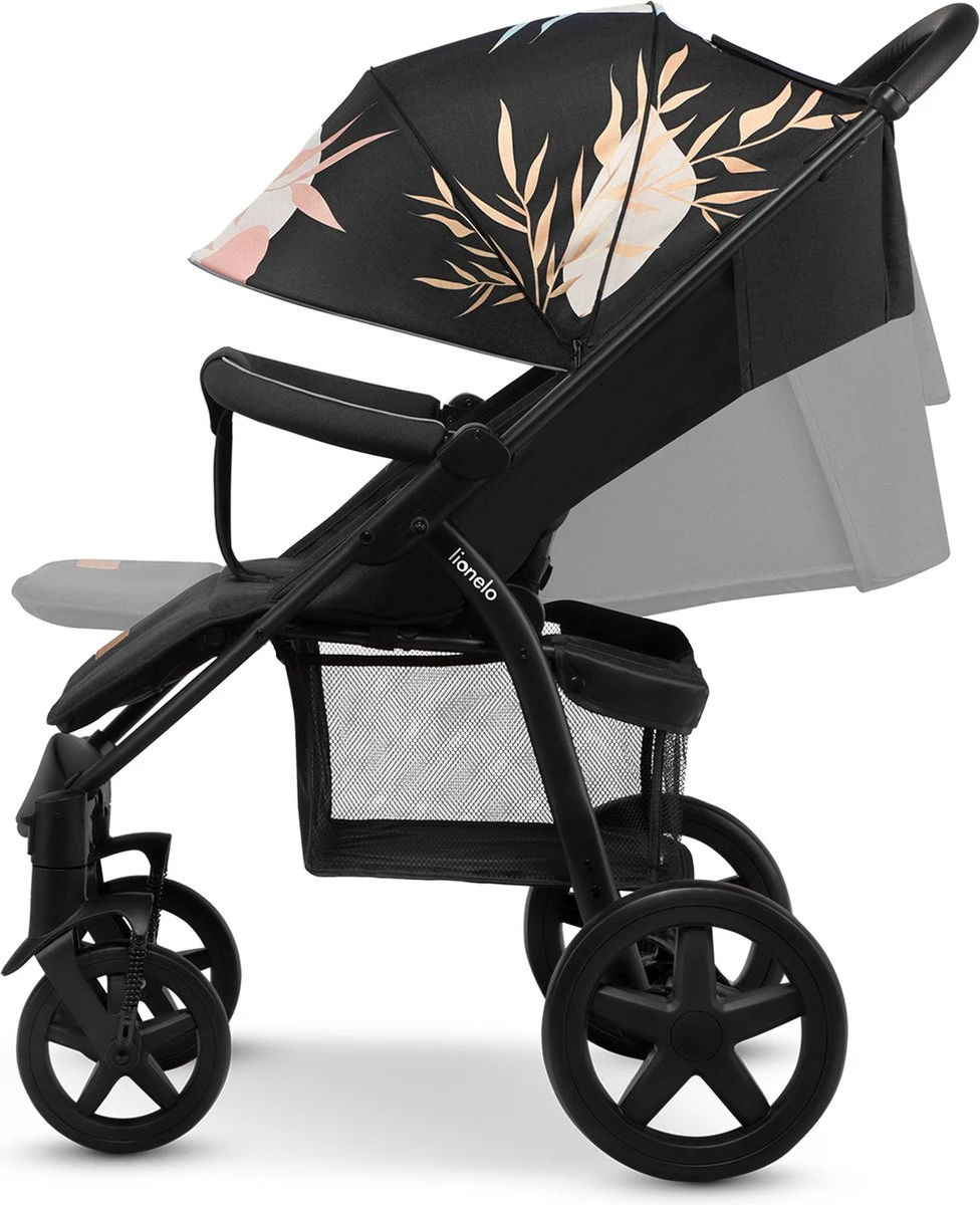 Lionelo Annet Plus - Kinderwagen 2in1 - Inklapsysteem - XXL Dakje - Tot 22 Kg 4 Lionelo Annet Plus - Kinderwagen 2in1 - Inklapsysteem - XXL Dakje - Tot 22 Kg - Afbeelding 4