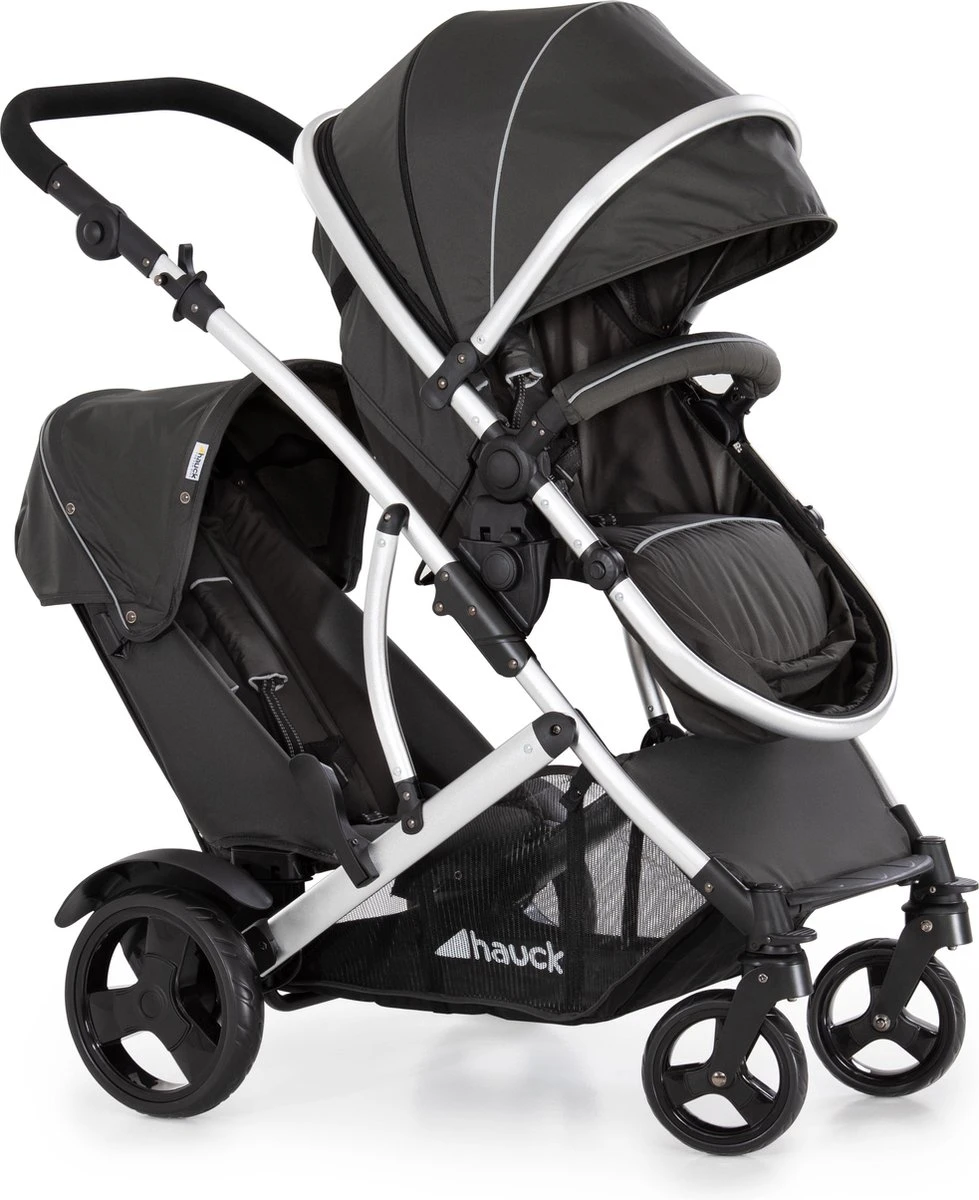 Hauck Duett 2 Duo Kinderwagen - Zwart 1 Hauck Duett 2 Duo Kinderwagen - Zwart