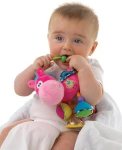 Playgro Clip Clop Rammelaar - Roze - Activiteitenspeeltje - Kraamkado -Aanbiedingen BIBS Winkel 979x1200 3