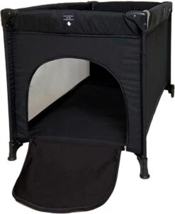Prénatal Luxe Campingbedje Met Bodemmatras - Inclusief Draagtas - Inklapbaar Baby Campingbed - Met Wieltjes En Kruipluik - 120 X 60 Cm - Zwart -Aanbiedingen BIBS Winkel 983x1200 21