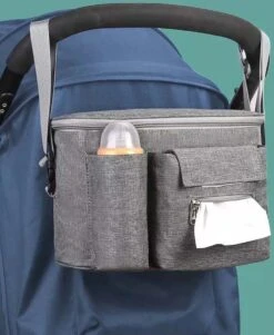 Jinius ® - Kinderwagen Organizer - Buggy Organizer - Luiertas - Kinderwagen Opbergtas - Zwart -Aanbiedingen BIBS Winkel 984x1200 10