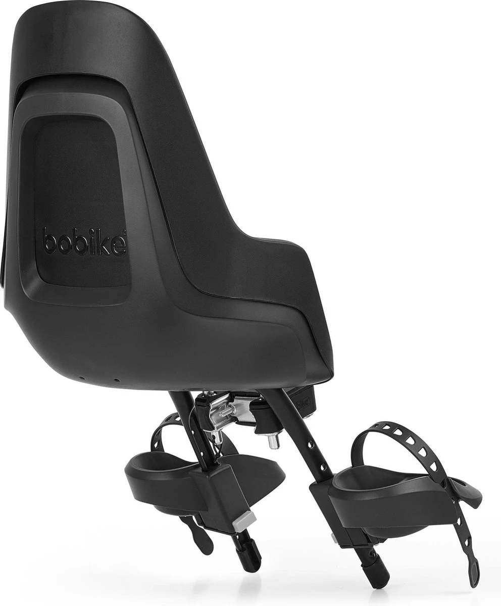 Bobike One Mini Fietsstoeltje Voor - Urban Black 3 Bobike One Mini Fietsstoeltje Voor - Urban Black - Afbeelding 3