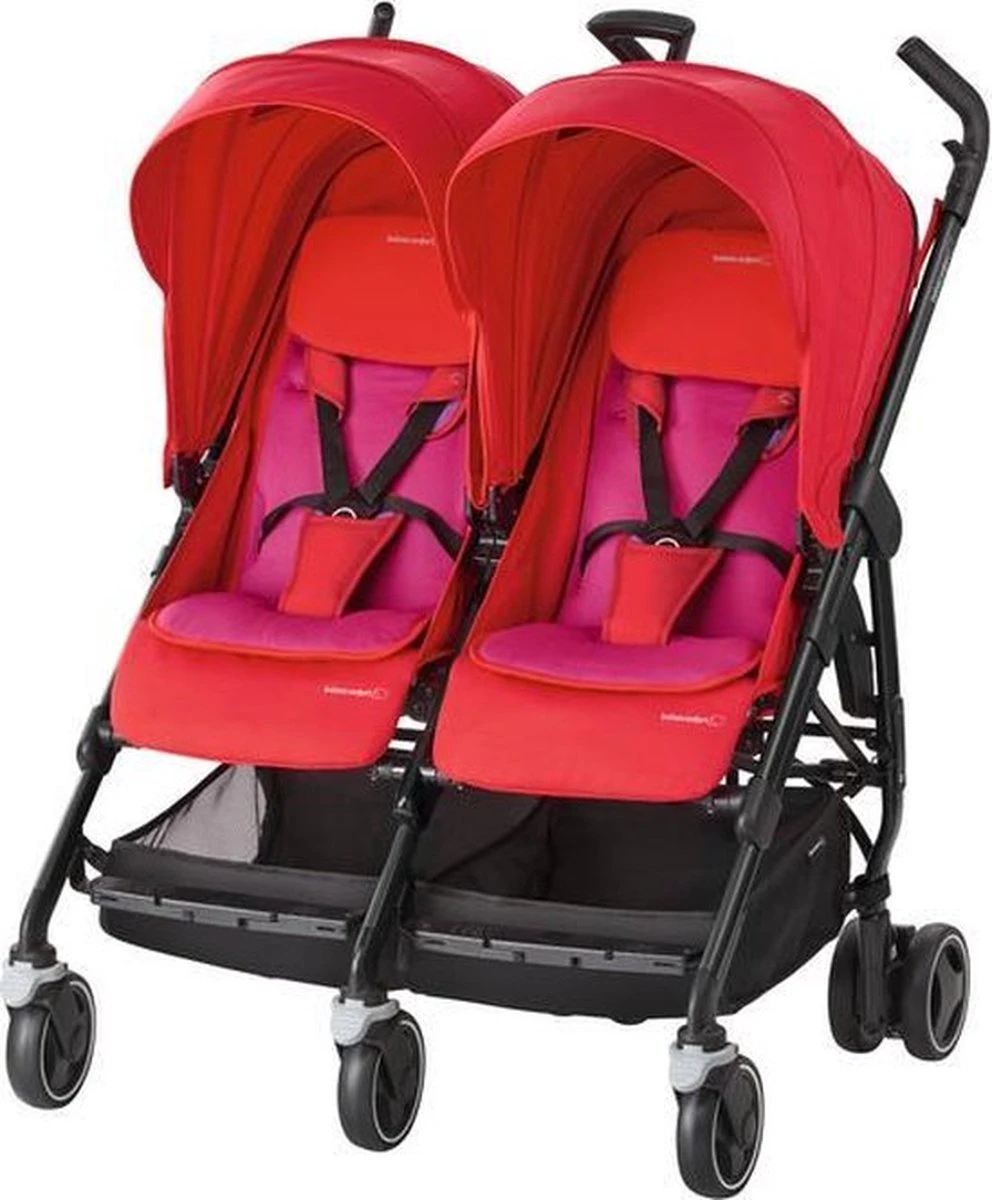 Maxi-Cosi Dana For2 - Duo Kinderwagen - Red Orchid 2 Maxi-Cosi Dana For2 - Duo Kinderwagen - Red Orchid - Afbeelding 2