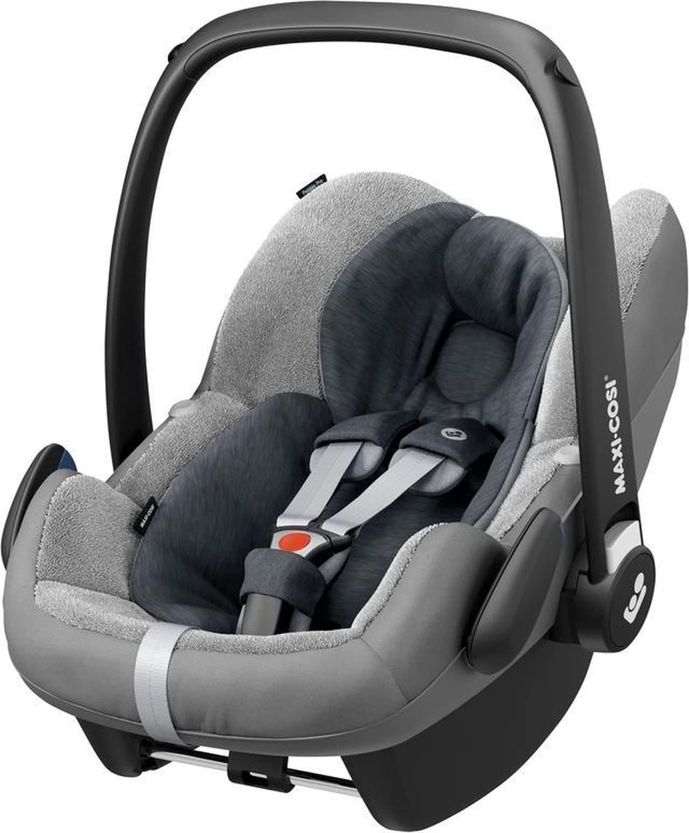 Maxi-Cosi Pebble/Rock Autostoeltjes Zomerhoes - Fresh Grey 1 Maxi-Cosi Pebble/Rock Autostoeltjes Zomerhoes - Fresh Grey