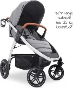 Hauck UpTown Buggy - Met één Hand Opvouwbaar - Grijs -Aanbiedingen BIBS Winkel 999x1200 4