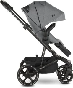 Easywalker Harvey 3 / Harvey³ Voordeelset Bestaande Uit Kinderwagen, Reiswieg, Voetenzak, Regenhoes Voor Zitting En Reiswieg, Hoes Voor De Reiswiegmatras - Kleur Fossil Grey -Aanbiedingen BIBS Winkel 999x1200 6